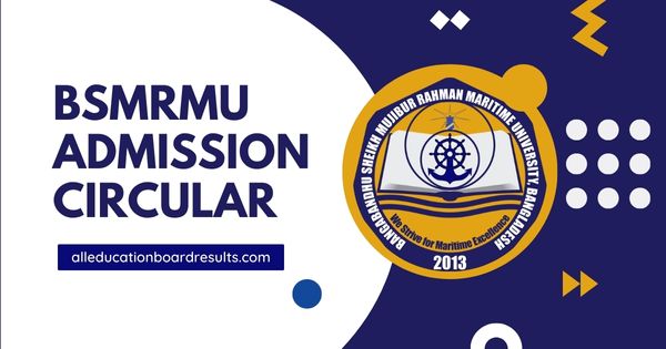 BSMRMU Admission Circular 2024-25
