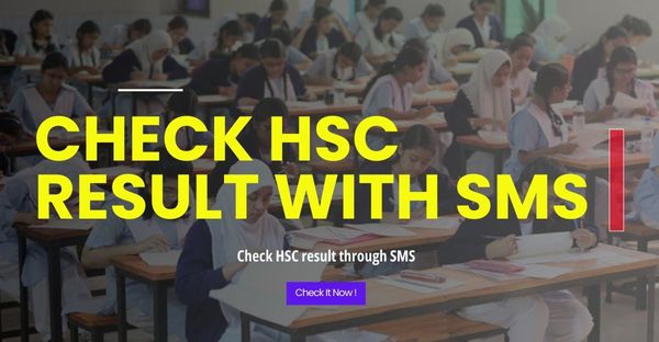 How to check HSC result through SMS