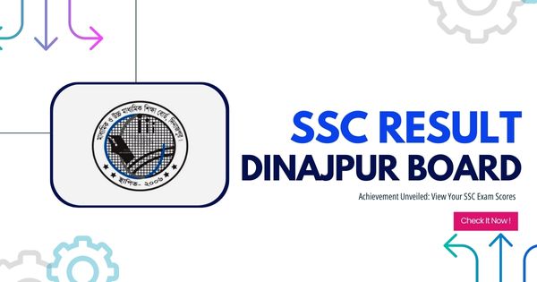 Dinajpur Education Board Published SSC Result 2023 With Full Marksheet