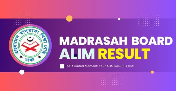 Madrasah Board Alim Exam Result with mark sheet