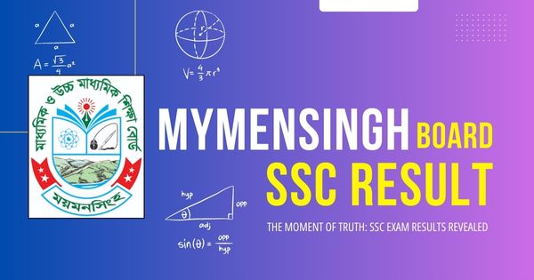 SSC result Mymensingh Board with full mark sheet
