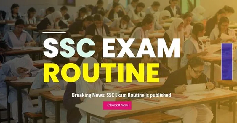 SSC Routine 2026: All Education Board