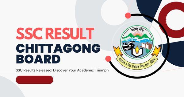 Chittagong Board SSC Result 2025